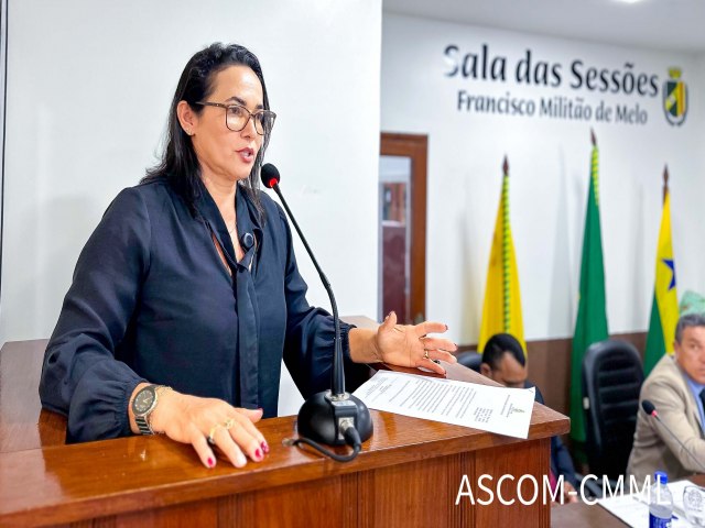 Alice Rocha apresenta projeto que propõe nomear praça em homenagem a João Dias da Silva