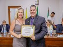 Denisi Perez recebe da Câmara de Vereadores de Mâncio Lima o reconhecimento de Mulher Destaque 2025