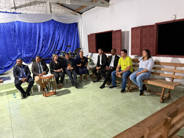 Moradores da Comunidade São Salvador recebem com entusiasmo Vereadores de Mâncio Lima na primeira sessão itinerante